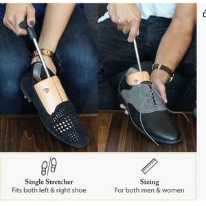 FootFitter Premium Professional Shoe Width Stretcher, Adjustable Shoe Stretcher